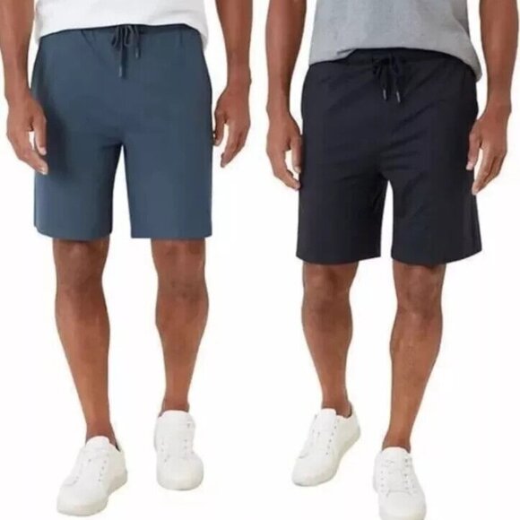 Eddie Bauer Other - Eddie Bauer Men's Size 3XL XXXL Black Blue 2 Pack Everyday Shorts NWT